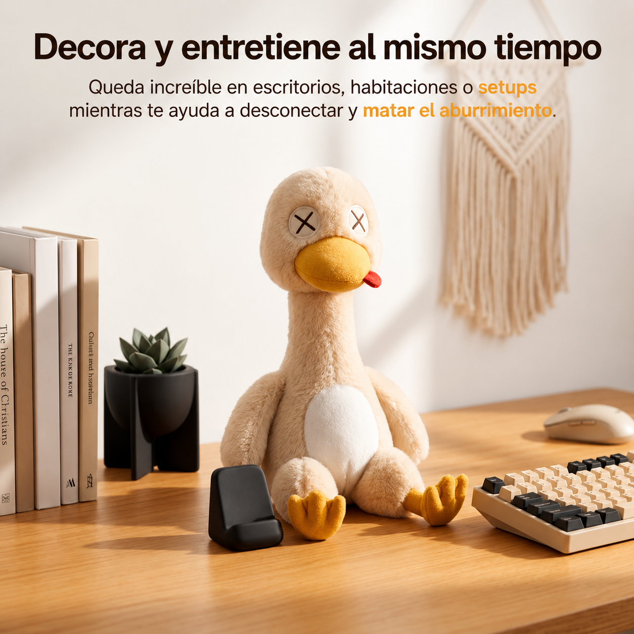 Peluche de Pato Antiestres